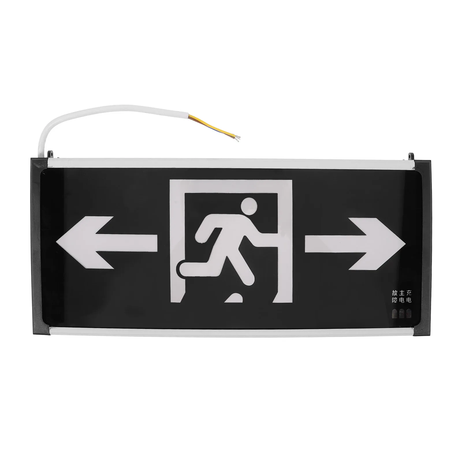 

Hanging Fire Exit Indicator LED Emergency Light Dualsided Wiring Easy Mobility Public Places Safety Exit Signs