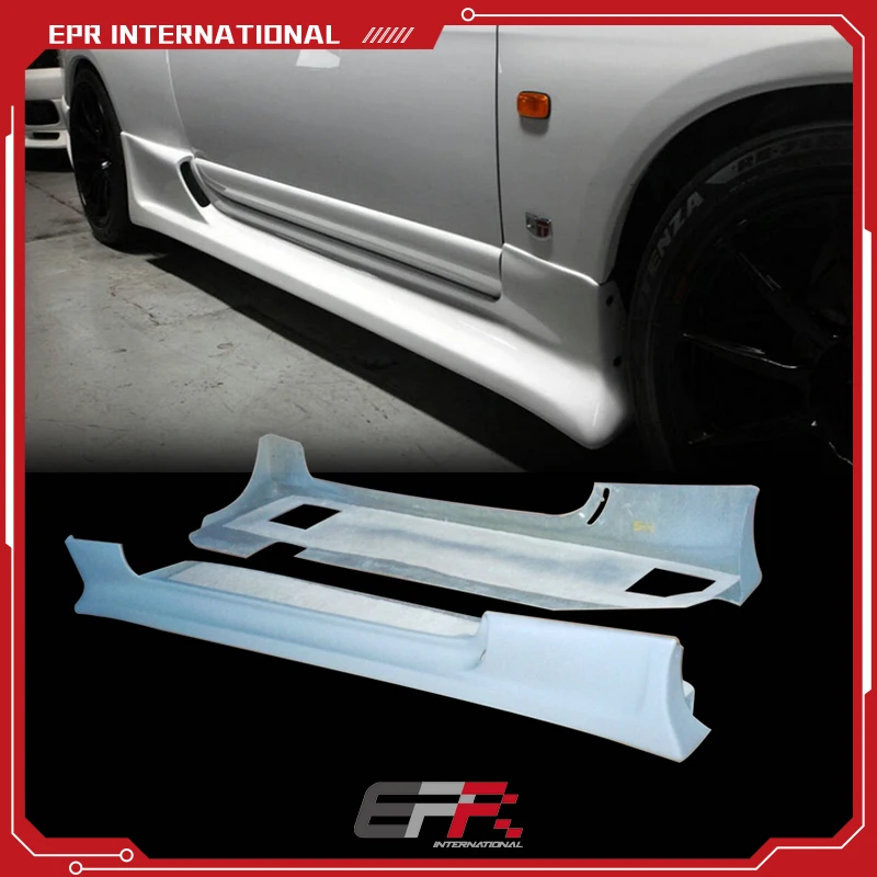 EPR glass fibre accessories for Skyline R33 GTR TS Type Side skirt (For GTR fitment) Enhance the appearance of the car