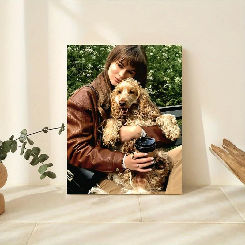 Print Your Own Poster Canvas Painting, Custom Upload Mobile Photo Personalized Print, Customized Content Wall Art, Unframed