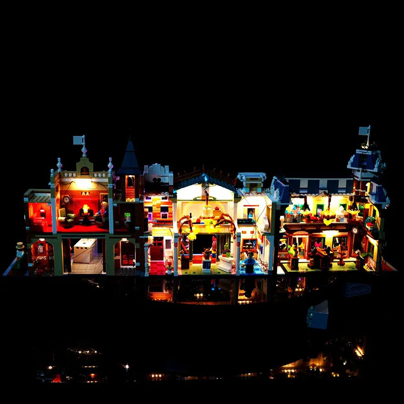 LED Light Kit For LEGO 43302 Main Street U.S.A MOC Lamp Ideas DIY Toys Gift (Not Include Building Blocks Bricks Kits Sets Model)