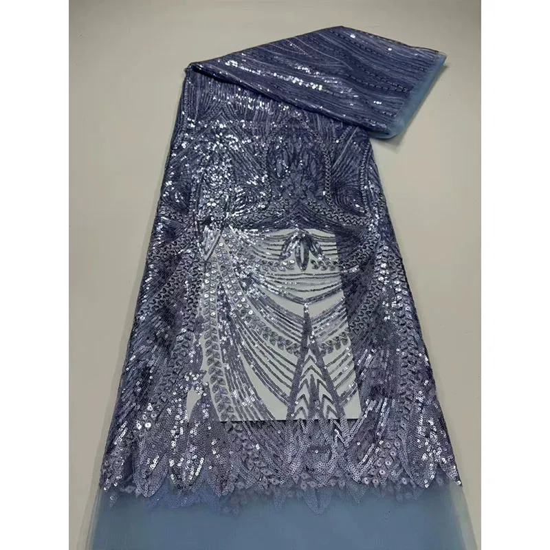 

1yard Heavy industry sequin embroidery fabric Wedding dress cheongsam diy fabrics for sewing