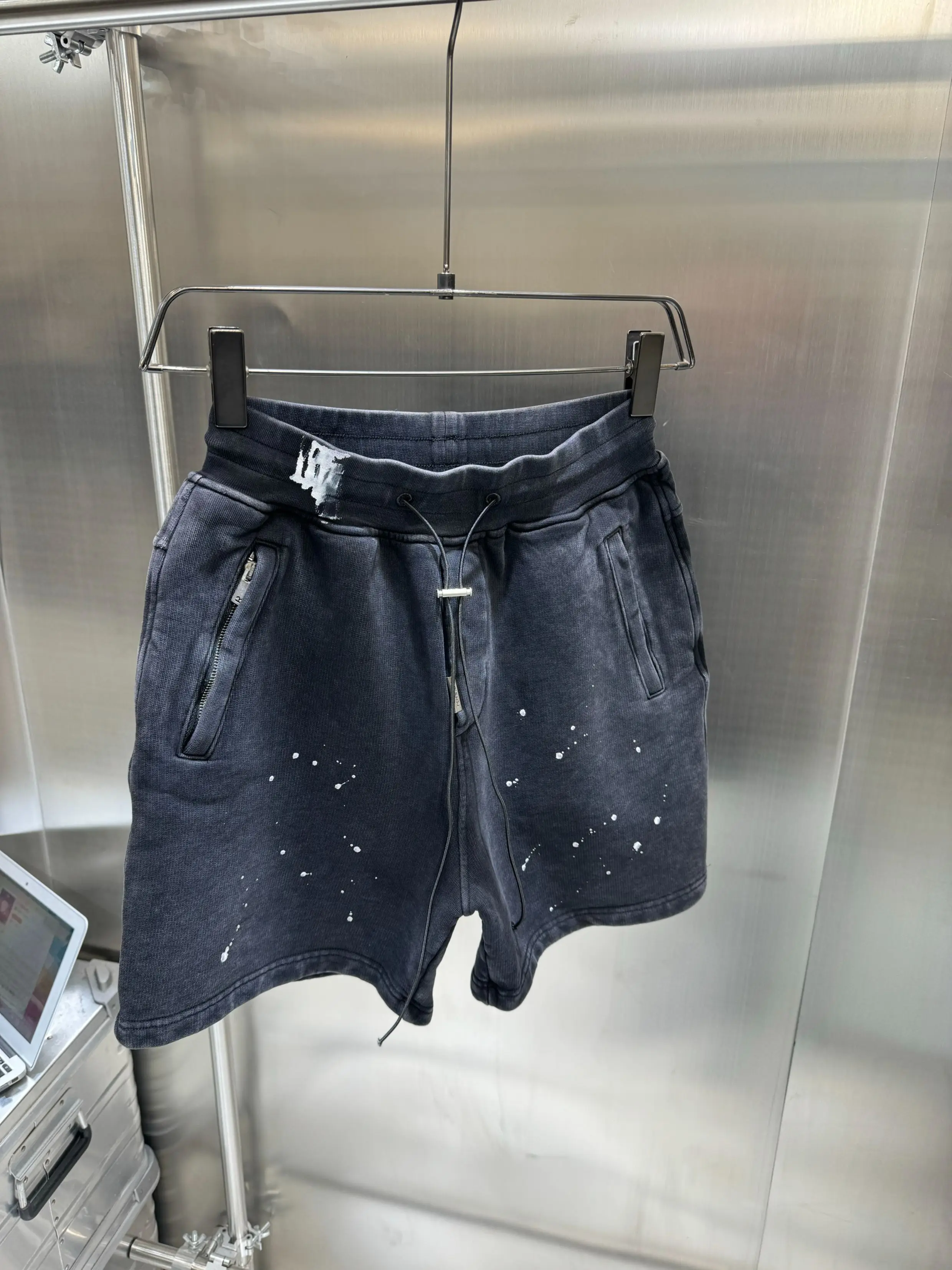 Summer New Fashion Trendy Men's Shorts Washed Vintage Straight Versatile Casual Five-point Shorts for Men