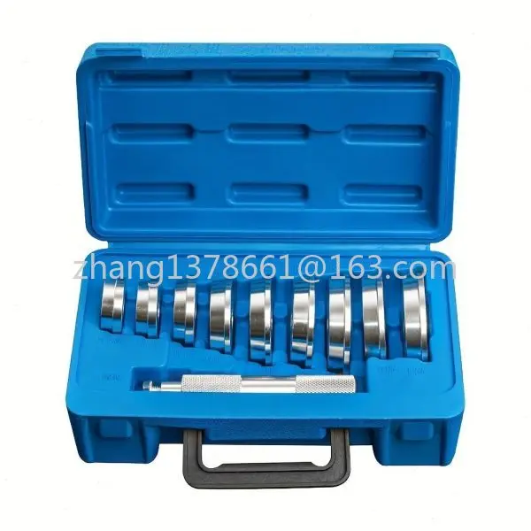 

Set of 10 pieces Bearing Race & Seal Driver Installer Set Remover Automotive Tools