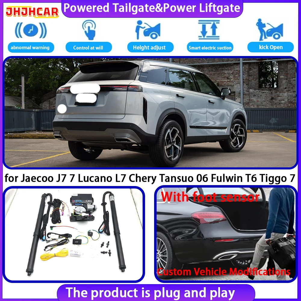 for Jaecoo J7 7 Lucano L7 Chery Tansuo 06 Fulwin T6 Tiggo 7 OEM Smart Electric Powered Tailgate Power Liftgate Tailgate System
