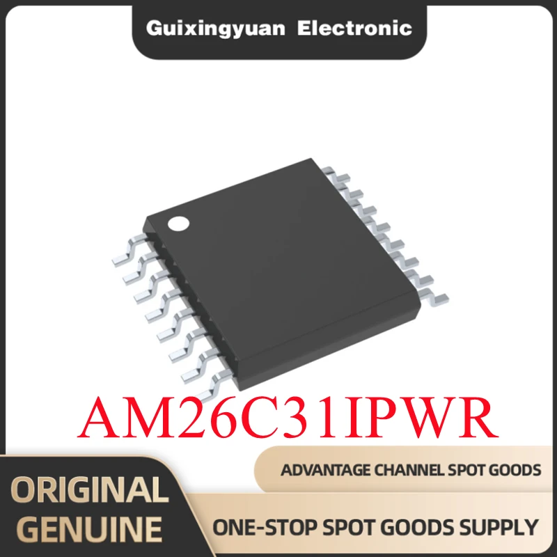 

[1PCS]100% New AM26C31IPWR M26C31IPWR TSSOP-16 Chip