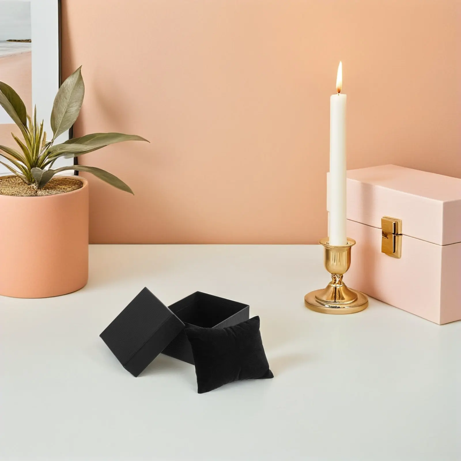 

Подарочная коробка для 12 часов, элегантный футляр для хранения одних часов, органайзер с мягкой подушечкой, дисплей для наручных часов и ювелирных изделий для мужчин и женщин