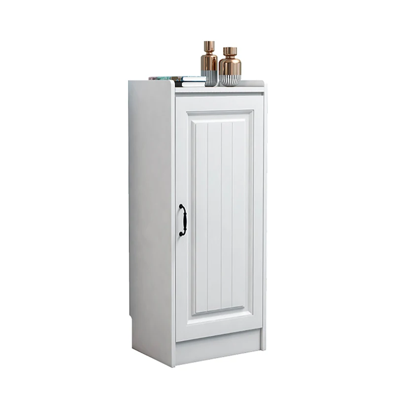 

Home small shoe cabinet Household single door narrow high shoe rack corridor outer corner elevator Small apartment door storage