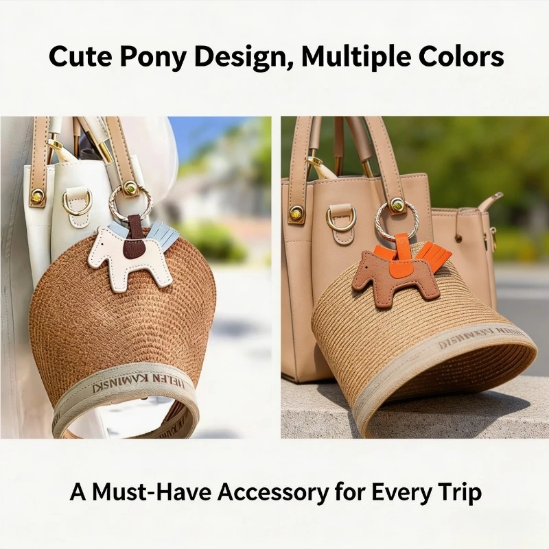 Magnetic Hat Clip Bag Hat Cover Handbag Backpack Luggage PU Leather Hat, Fixed Clip Glasses Bag Accessories Travel Essentials