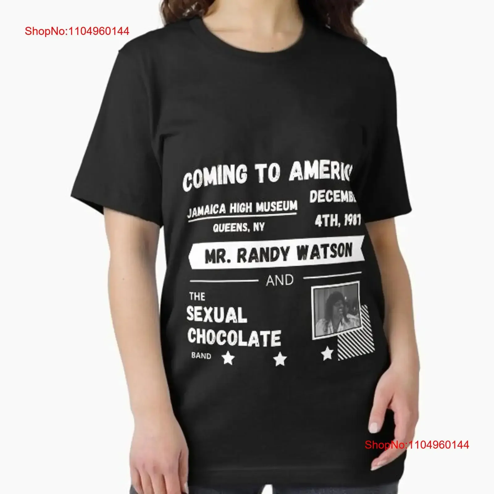 Coming to America Mr Randy Watson Essenti nuevo hecho Australia camiseta S 2XL vintage lavado gráfico elegante transpirable Unisex