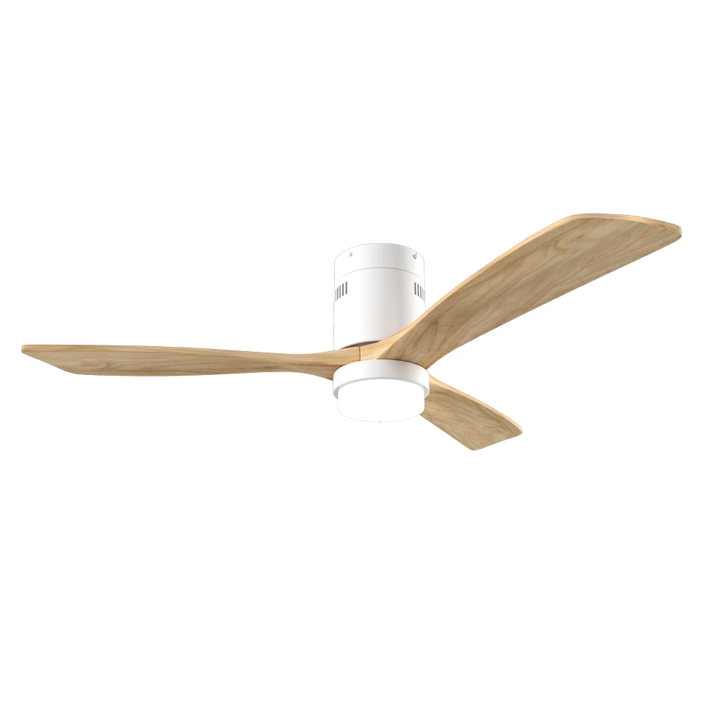 Sofucor Modern 52-inch ceiling fan with LED DC 6-speed high wind speed with remote control