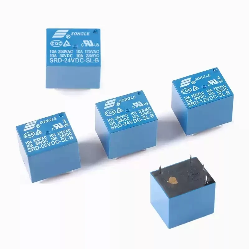 5PCS Relay SRD-03VDC-SL-C SRD-03VDC-SL SRD-03V SRD-03VDC relays 5PINS 3V DC IGMOPNRQ