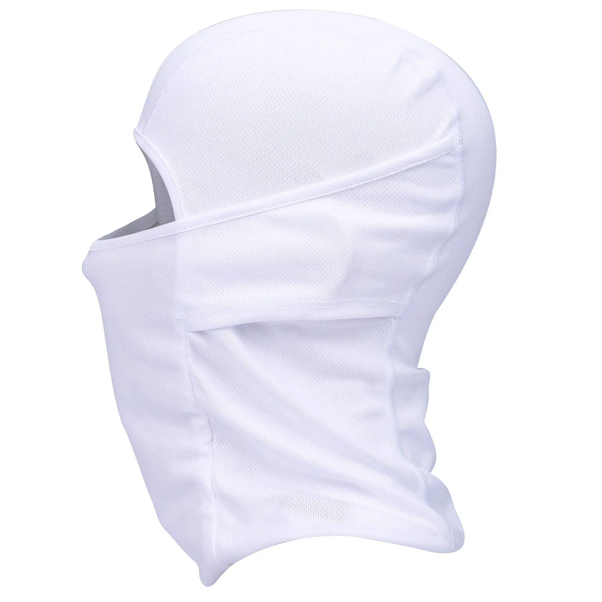 Breathable UV Protector Ski Mask Summer Cooling Neck Gaiter, Cycling Mask, UV Protector Ski Scarf for Men/Women/Labour(white)