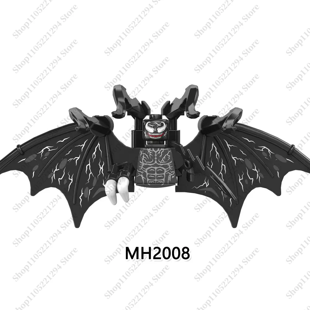 Marvel Bausteine Spielzeug MINI Brick Toys Captain America Black Panther Wanda Maximoff Zusammenbaubare Puppen Spielzeug Urlaubsgeschenke