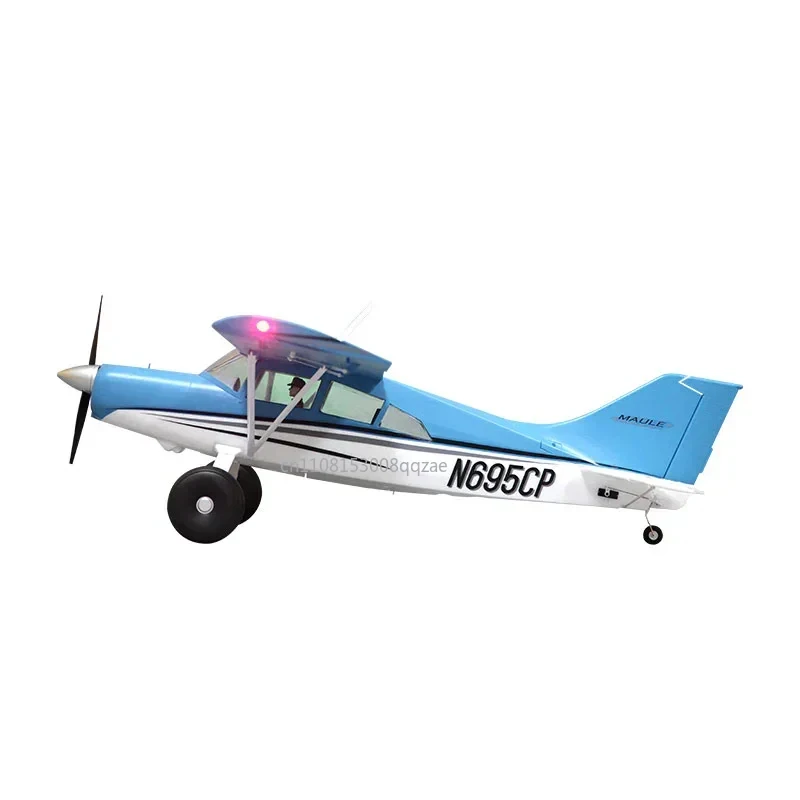 Avión RC FMS Maule PNP de 1500 mm, Modelo a Escala de Avión de Bushcraft STOL de Espuma EPO, 5 Canales PNP con Alerones Funcionales y Luces LED