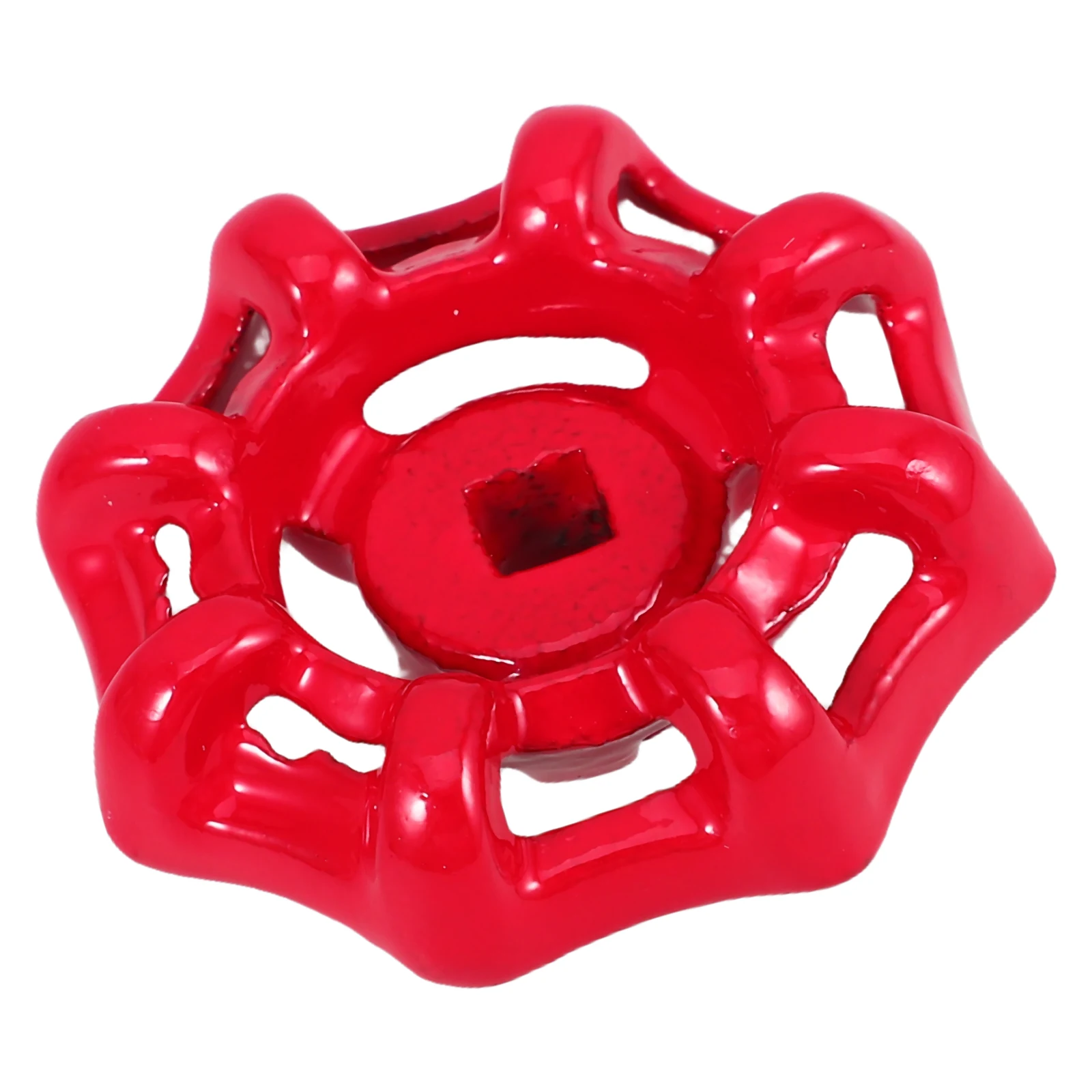 

Valve Hole Handle for Outdoor Water Faucet Cast Iron Square Red Wheel Gate Valve Solution Tools Parts Replacement