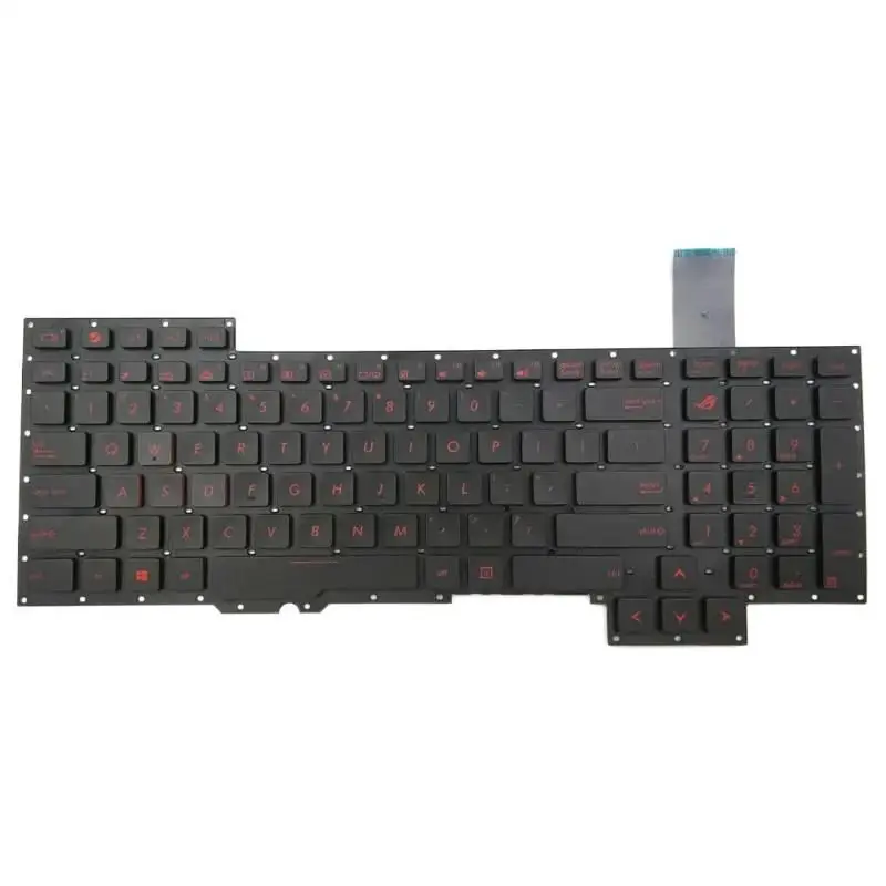 

New Laptop Keyboard for G751 G751J G751JL G751JM G751JT G751JY GFX71J GFX71JT GFX71JY Series without frame without backlit (*:*)