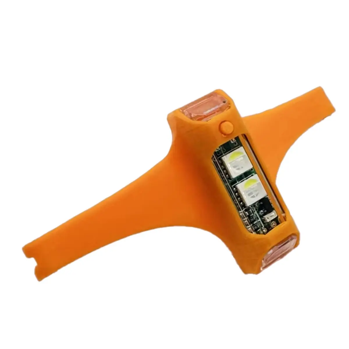 FLASH SALE-Ultralight RC Drone Strobe Light Night Flight Warning Signal LED Navigation 7 Color Anti-Lost Lamp for Neo Orange