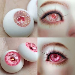 BJD Eyes doll eyes 8mm-20mm doll cute pink plaster Eyes for toys 1/8 1/6 1/4 1/3 SD DD doll accessories 8mm-20mm doll eyes