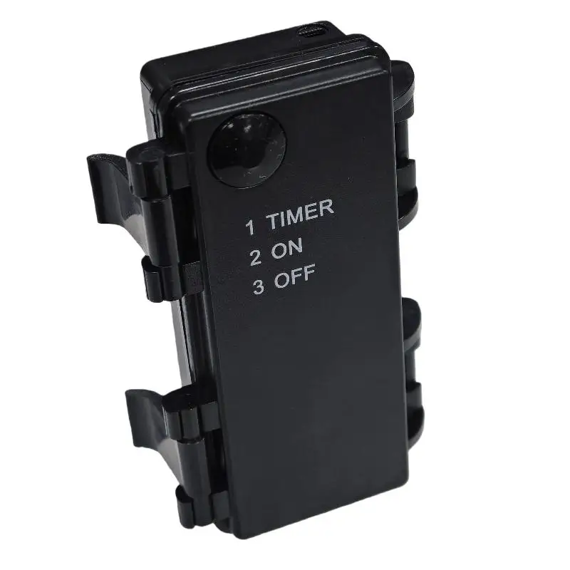 1Pcs 2 Sections AA Battery Holder 3V No.5 Waterproof And Dustproof Battery Cartridge With Timing Function and good performance