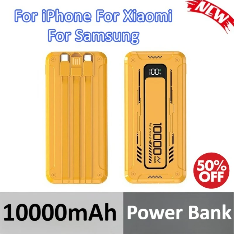 

10000mAh 22.5W Fast Charging Power Bank For iPhone For Xiaomi For Samsung Portable Charger External Battery PD20W Powerbank