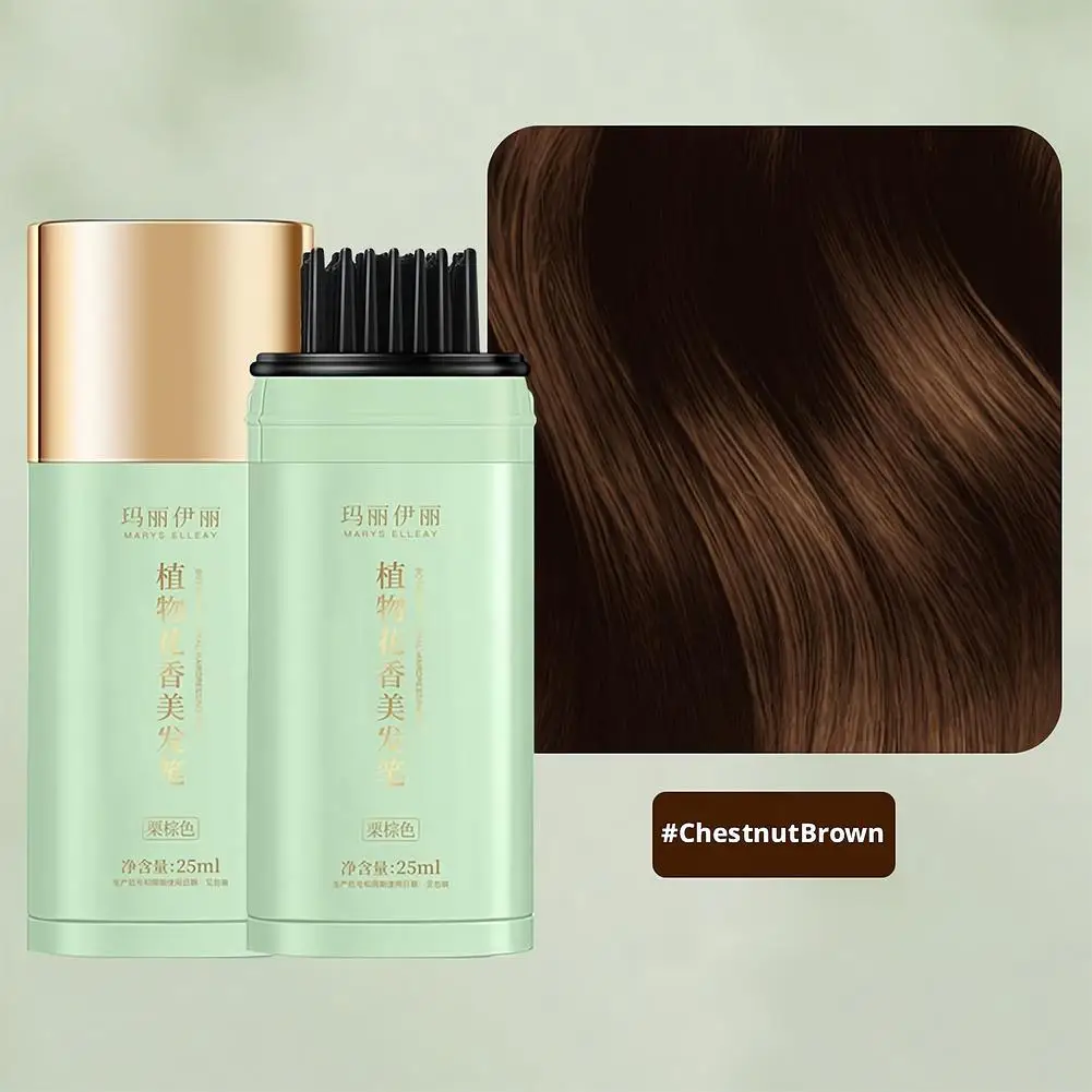 

Временный карандаш для окрашивания волос: стойкий, быстродействующий, портативный, для коррекции цвета и маскировки седины у корней