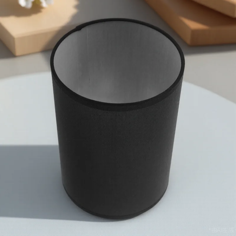 

Round Decorative Lampshade E27 Light Socket Replacement Fabric Cover Small Sturdy Bedroom Living Room Use Lamp