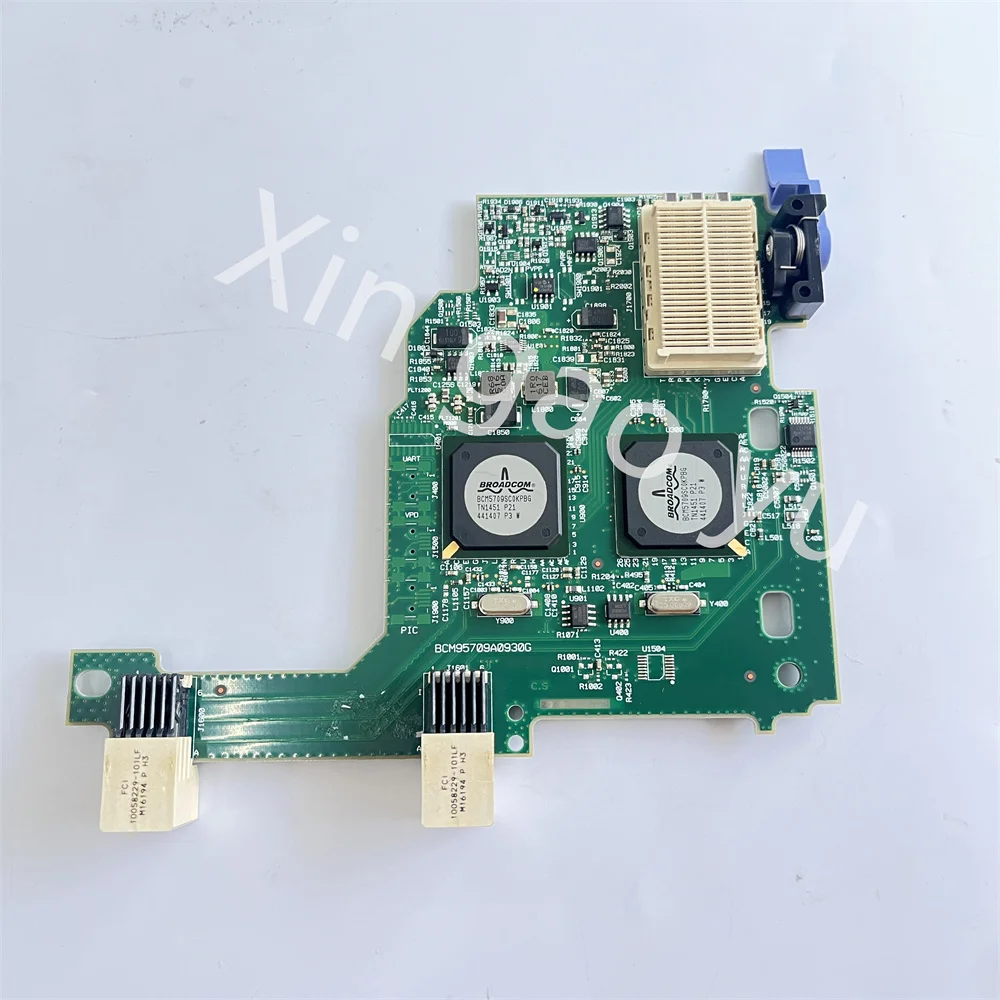 For IBM BladeCenter 44W4488 2/4 Port 1Gb Ethernet Expansion Card Fiber Optic Card 100% Testing Perfect