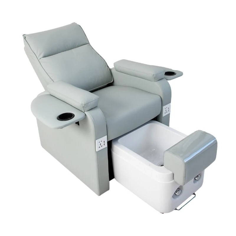 Single person can lie flat manicure sofa chair beauty salon chair head treatment salon