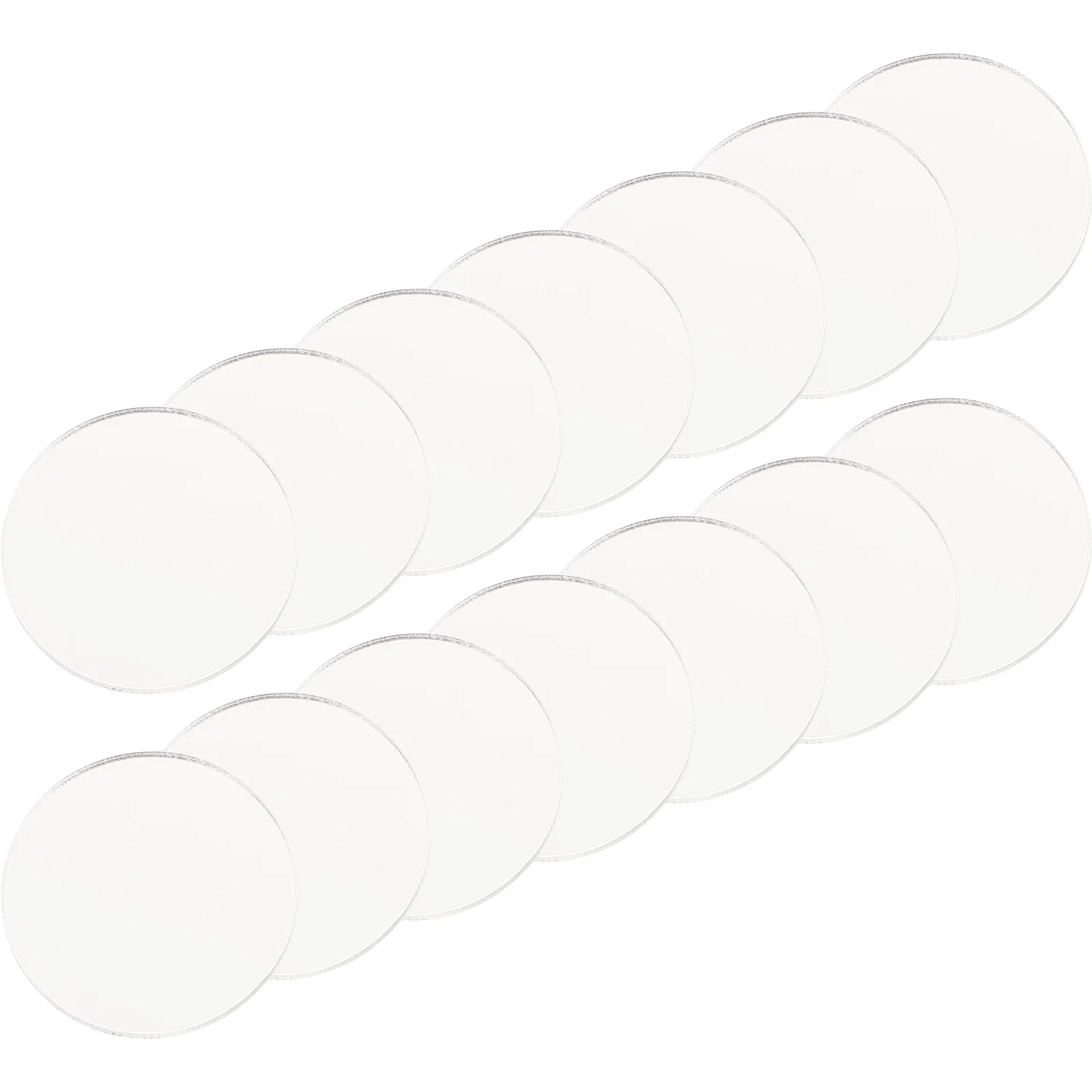 

30Pcs Creative Acrylic Mirror Wall Stickers Self Adhesive Mirror Decals for Home Decor Living Room Bedroom Wall Art Decoration