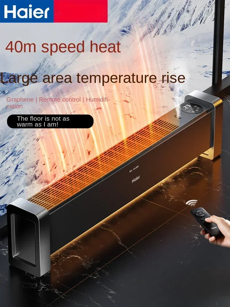 Efficient Graphene Electric Heater for Winter Home, Portable Space Heater Energy Saving