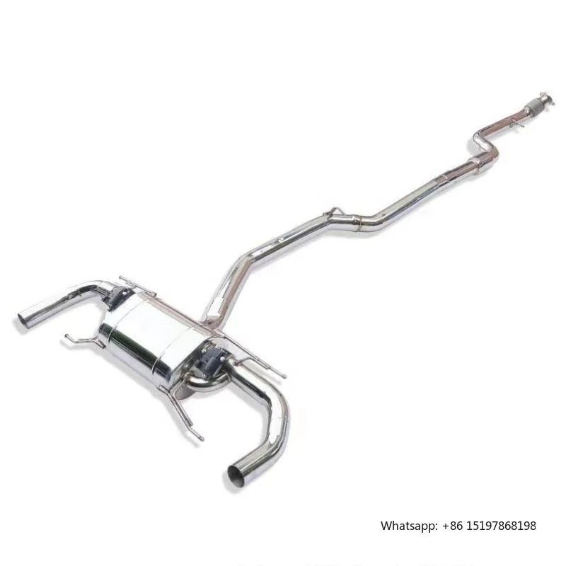 

CSZ Sport Exhaust for Alfa Romeo Giulia/Stelvio 2.0T Quality Ss304 Muffler Pipe Valved Catback Exhaust System