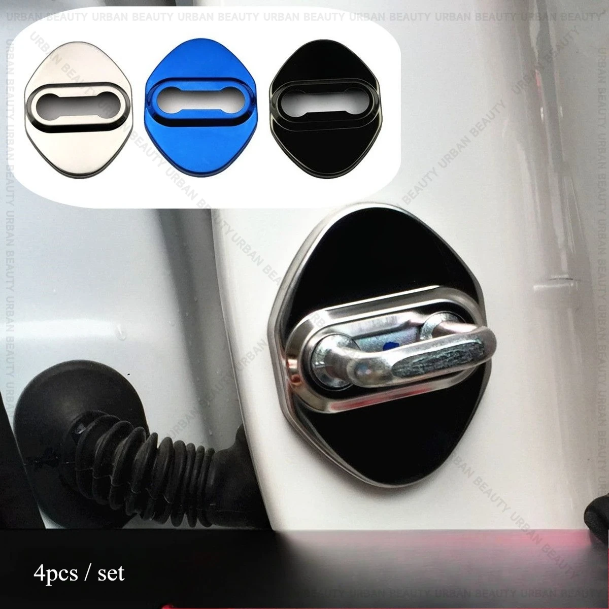 

Защитный чехол для замка двери автомобиля, аксессуары для стайлинга авто, наклейки с эмблемами для Toyota CHR C-HR 2016-наст. время