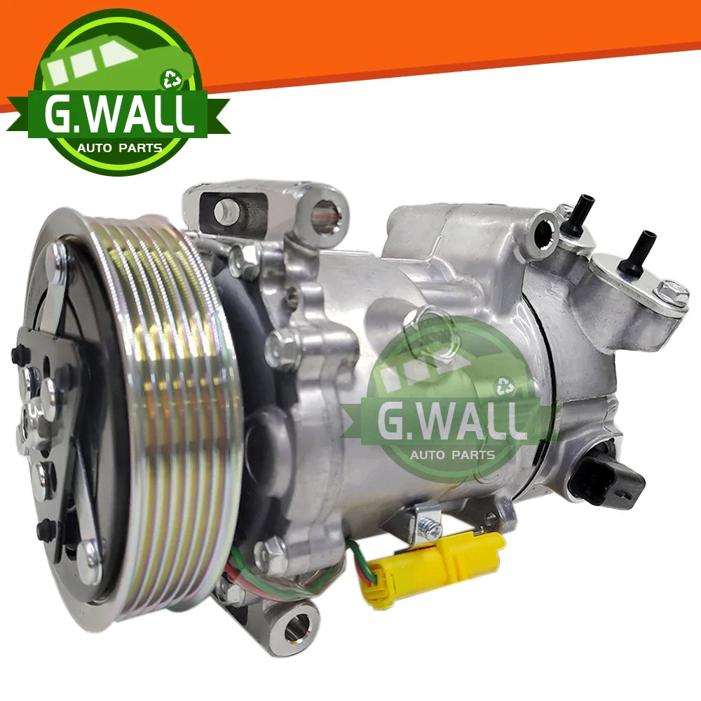 SD7C16 AC Compressor For Citroen C4 Peugeot 307 308 807 406 607 Fiat Ulysse Lancia Phedra 9656483580 96598758 1608473380