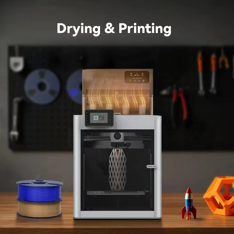 Heater stackable design saves space, supports simultaneous drying and printing, and has stable performance