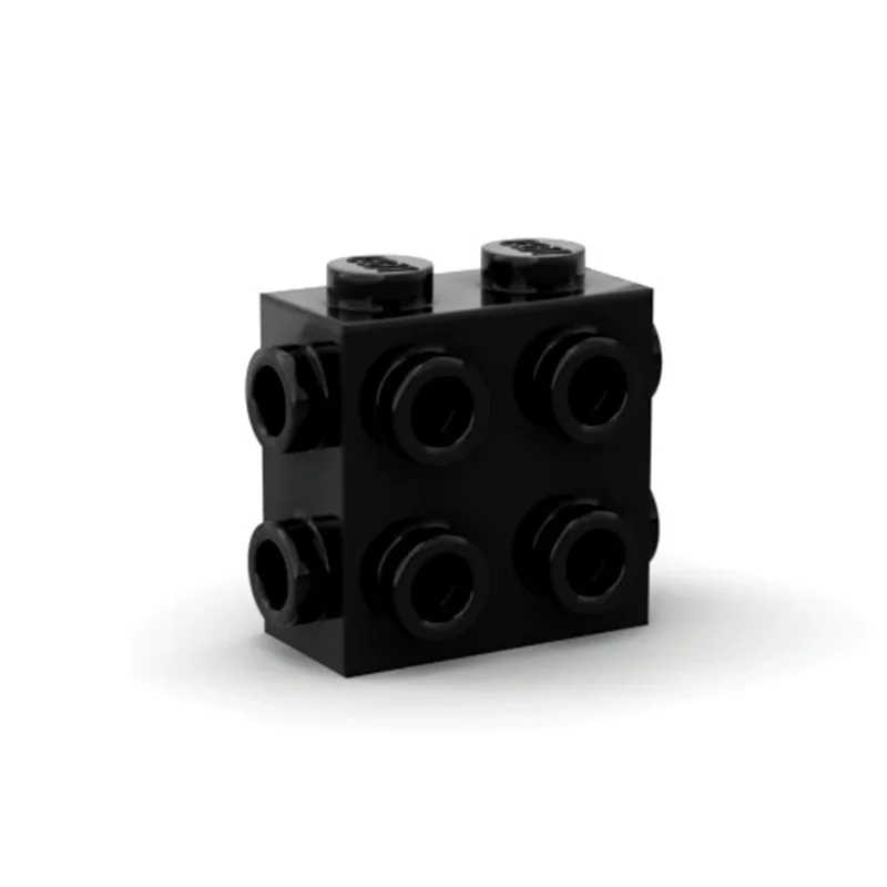 50 Stück 67329 Modifizierter 1x2x1 Baustein-Bausatz 2/3 mit Noppen an den Seiten, Partikel-Idee, Lehrreiches Spielzeug, Geburtstagsgeschenk für Kinder – Detail 10