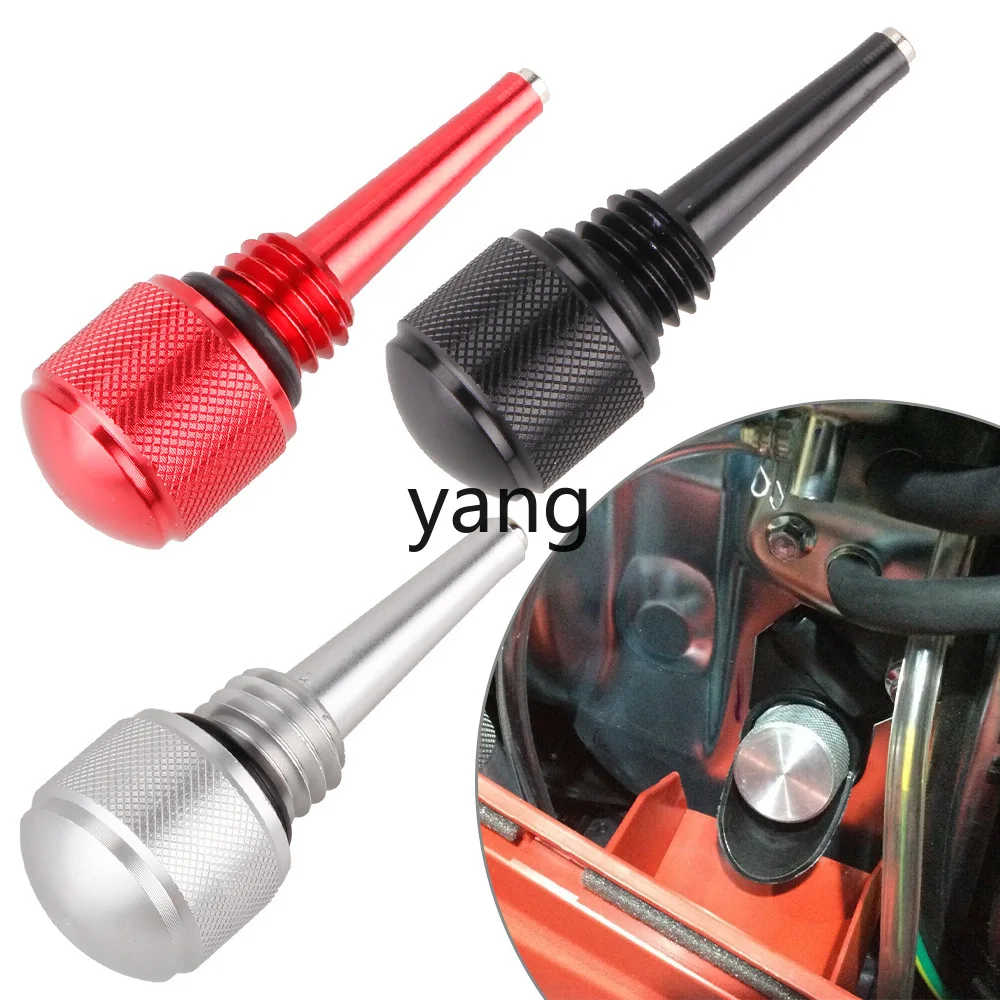 CX  motorcycle GY6 modified oil dipstick, suitable for three-wheeled motorcycle magnet oil dipstick