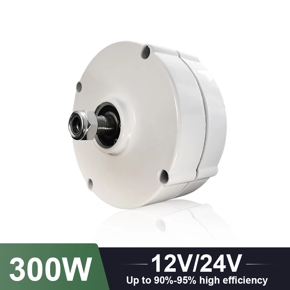 DIDITO 300 واط منخفضة السرعة بدون تروس مولد مغناطيسي دائم المولد 12 فولت/24 فولت/48 فولت خيارات جهد الإخراج مولد الطاقة المتجددة #1