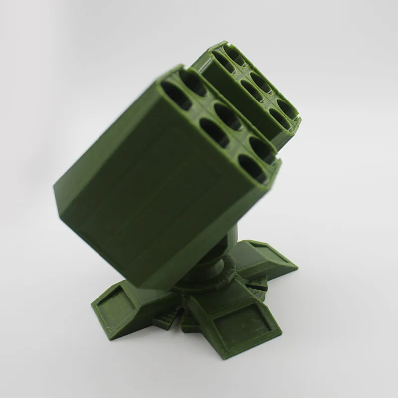 New Anti-Aircraft Gun Pen Holder 3D Printed Pen Stand Missile Storage Pen Holder Military Enthusiast Creative Christmas Gift gallery 4