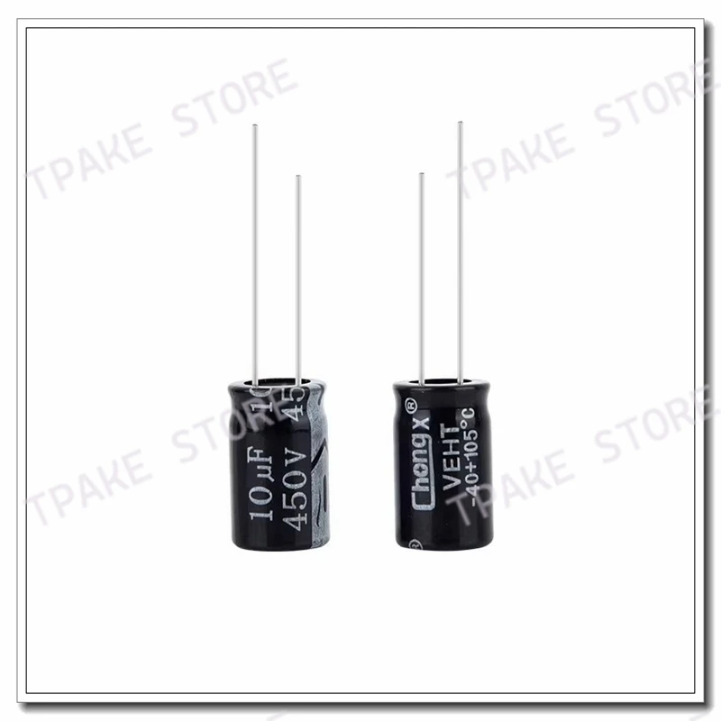 10UF450V 4.7UF450V 10MFD 4.7MFD 450Volt 450V10UF 450V4.7UF Aluminum Electrolytic Capacitors