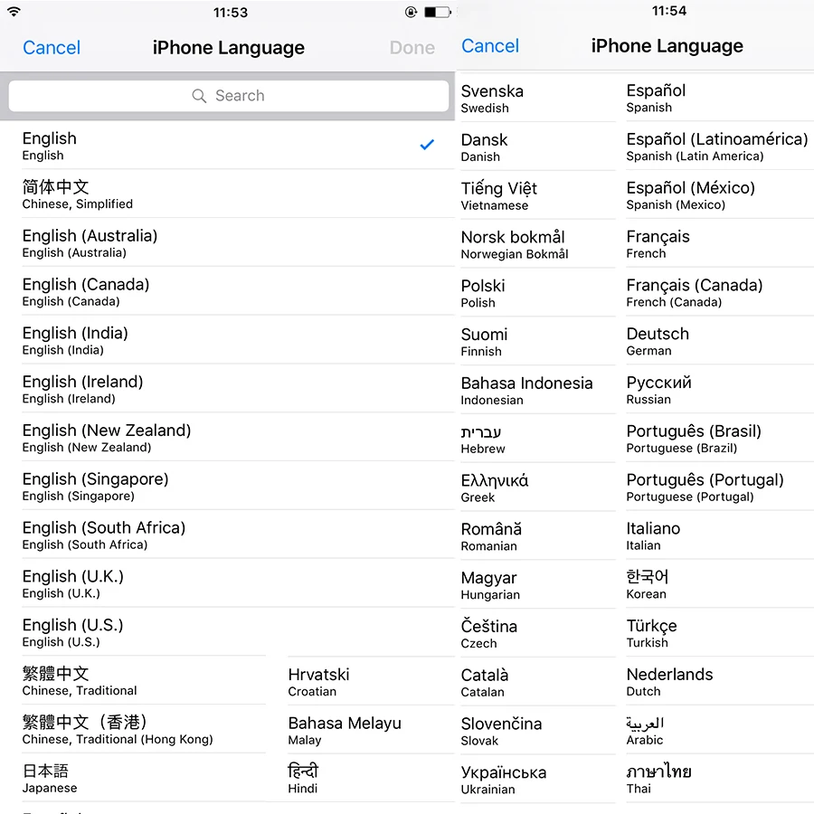 Original unlocked Apple iPhone 11 64GB/128GB/256GB 3110mAh dual 12MP camera 6.1 inch screen IOS smartphone LTE iphone11 5