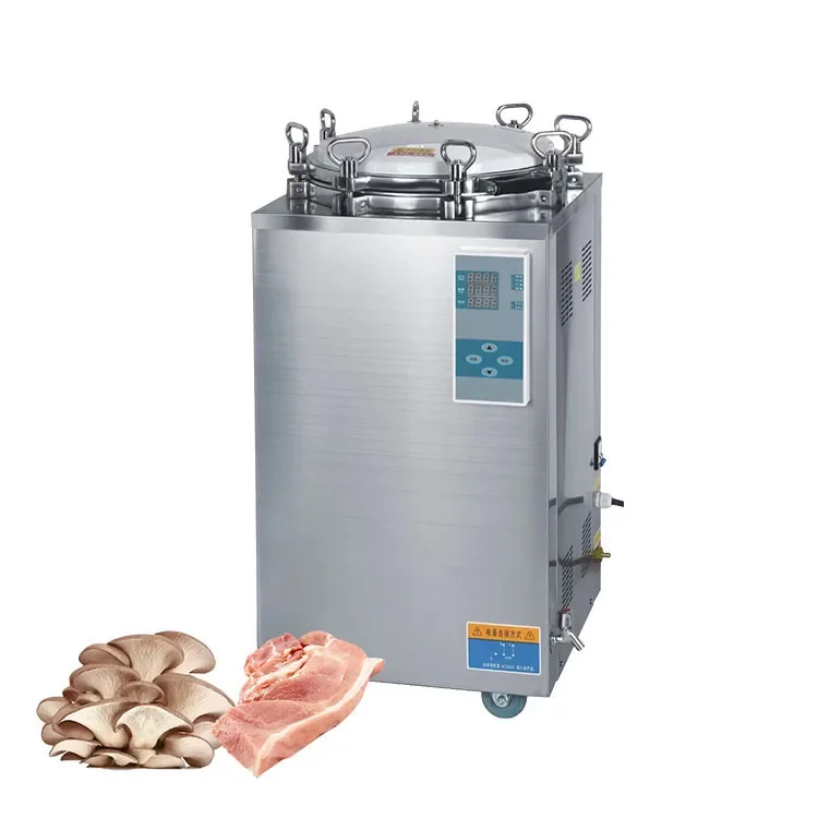 Vertical two cans of 400 l autoclave sterilizer and high pressure steam sterilization machine