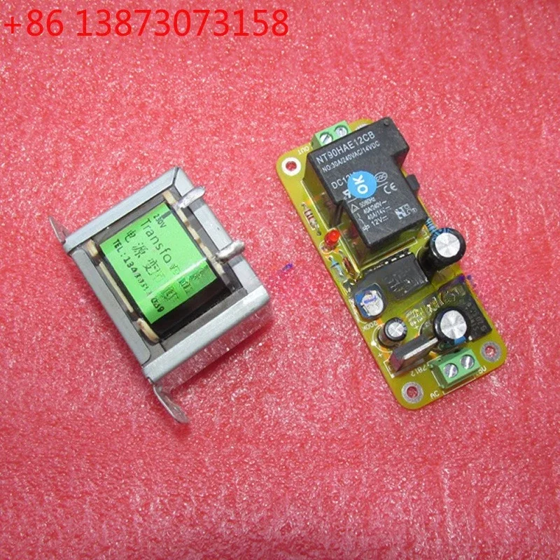High-voltage time-delay energization circuit board for vacuum tube power amplifier, can control voltage 1500V and current 30A