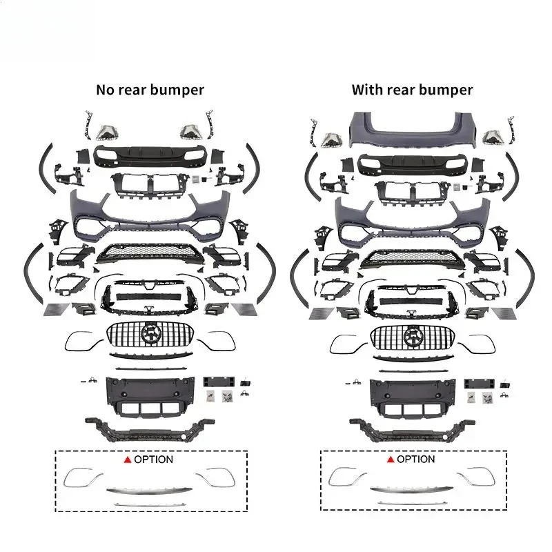 

High-Demand ForMercedesBenz GLS X167 AMStyle Plastic Body Kit 2020