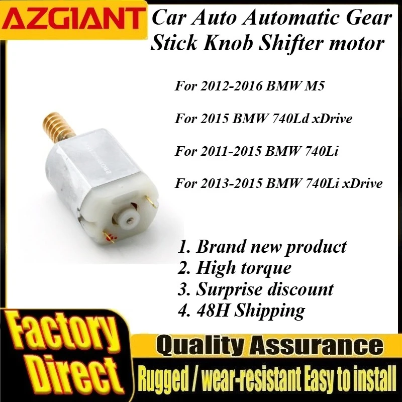 AZgiantCar auto automatic gear stick knob shifter motor 12V For BMW M5 740i 740Ld/740Li xDrive 740Li New Auto Replacement Parts