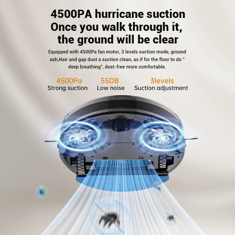 خريطة ليزر مخصصة منطقة محدودة الصناعية التنظيف الذاتي قوية شفط جهاز آلي لتنظيف الأتربة فرش APP تنظيف الأرضيات R
