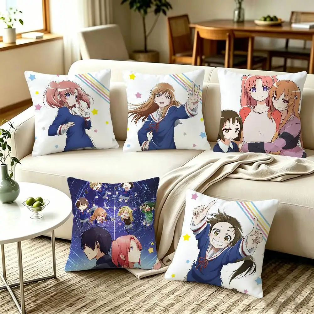 Engaged to the Unidentified Anime  Pillow Covers, Home Sofa Cushion Covers and Aecorative Custom