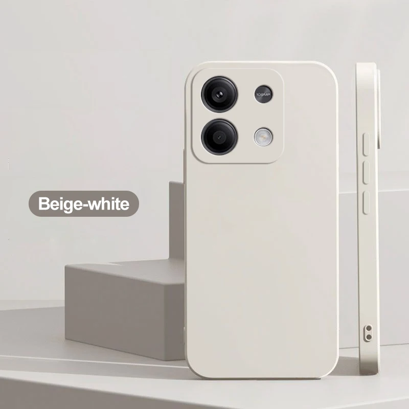 Original quadratische Flüssigsilikon-Handyhüllen für Xiaomi Redmi Note 13 14 Pro Note 14 Pro + Note 13 Pro Plus 5G stoßfeste Rückseite – Detail 17