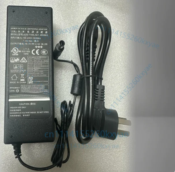 1pcs 48v2a power adapter ads-110dl-52-1 480096g charging cable with pin transformer