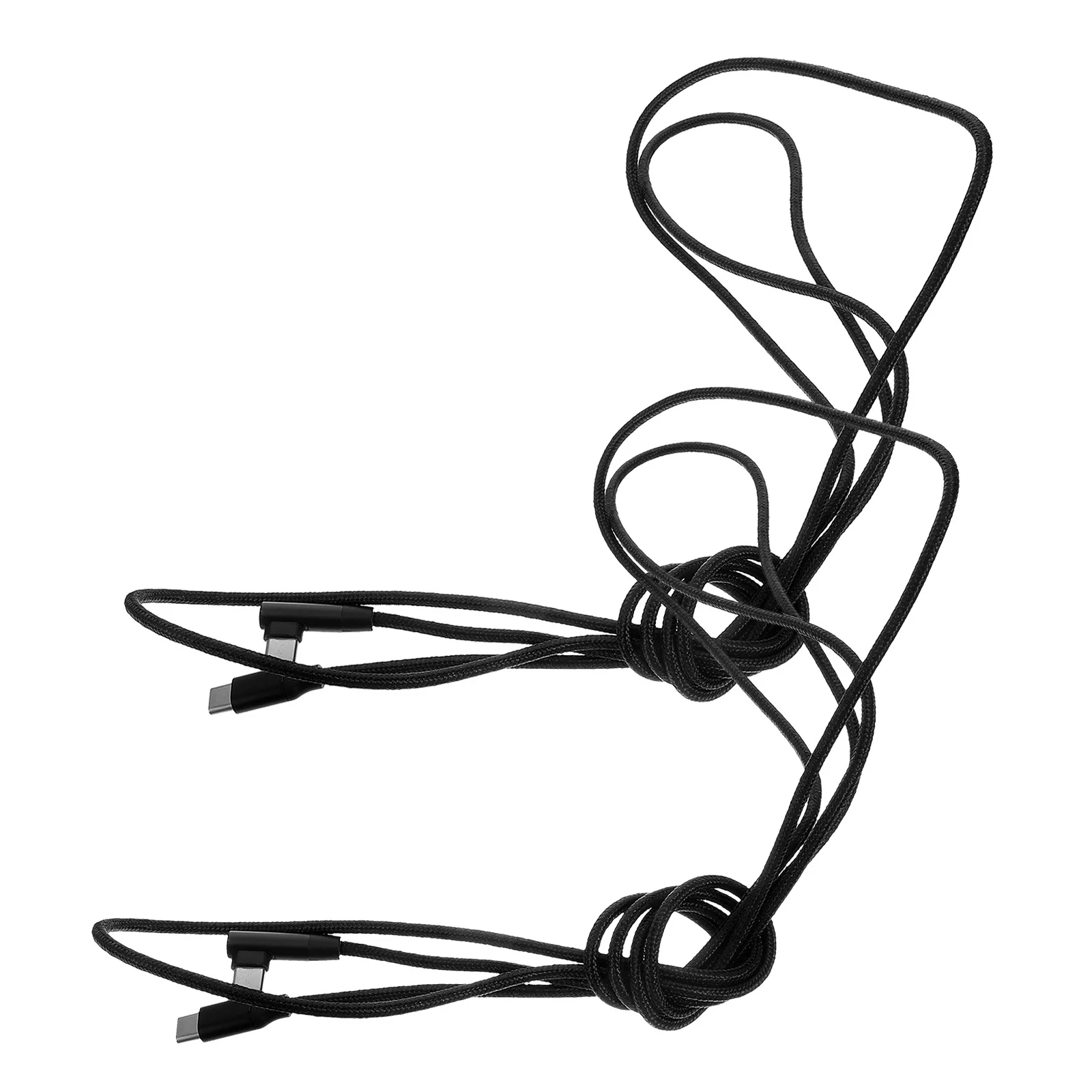 

2Pcs Fast Charging USB C Cable Data Transfer Charging Cord Nylon Armor Type-C for Mobile Phone Long Life Line