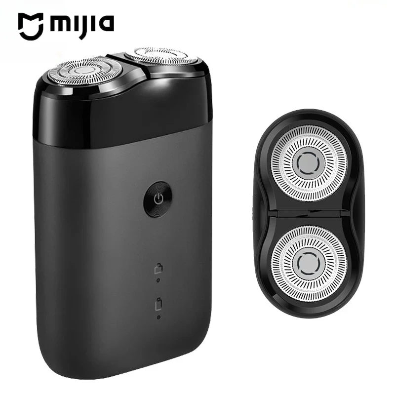 

Origina Mjia Electric razor Shaver rotating double head Full body wash Type-c charge silent motor double safe protection